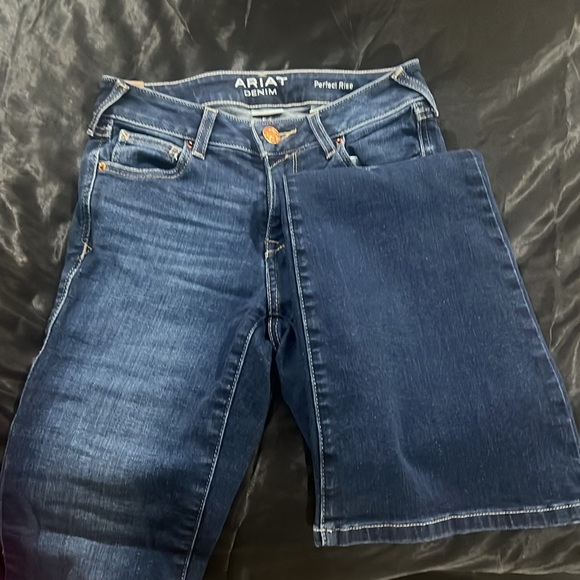 Ariat Denim Jeans dark wash flare size: 25 Regular - Picture 4 of 6